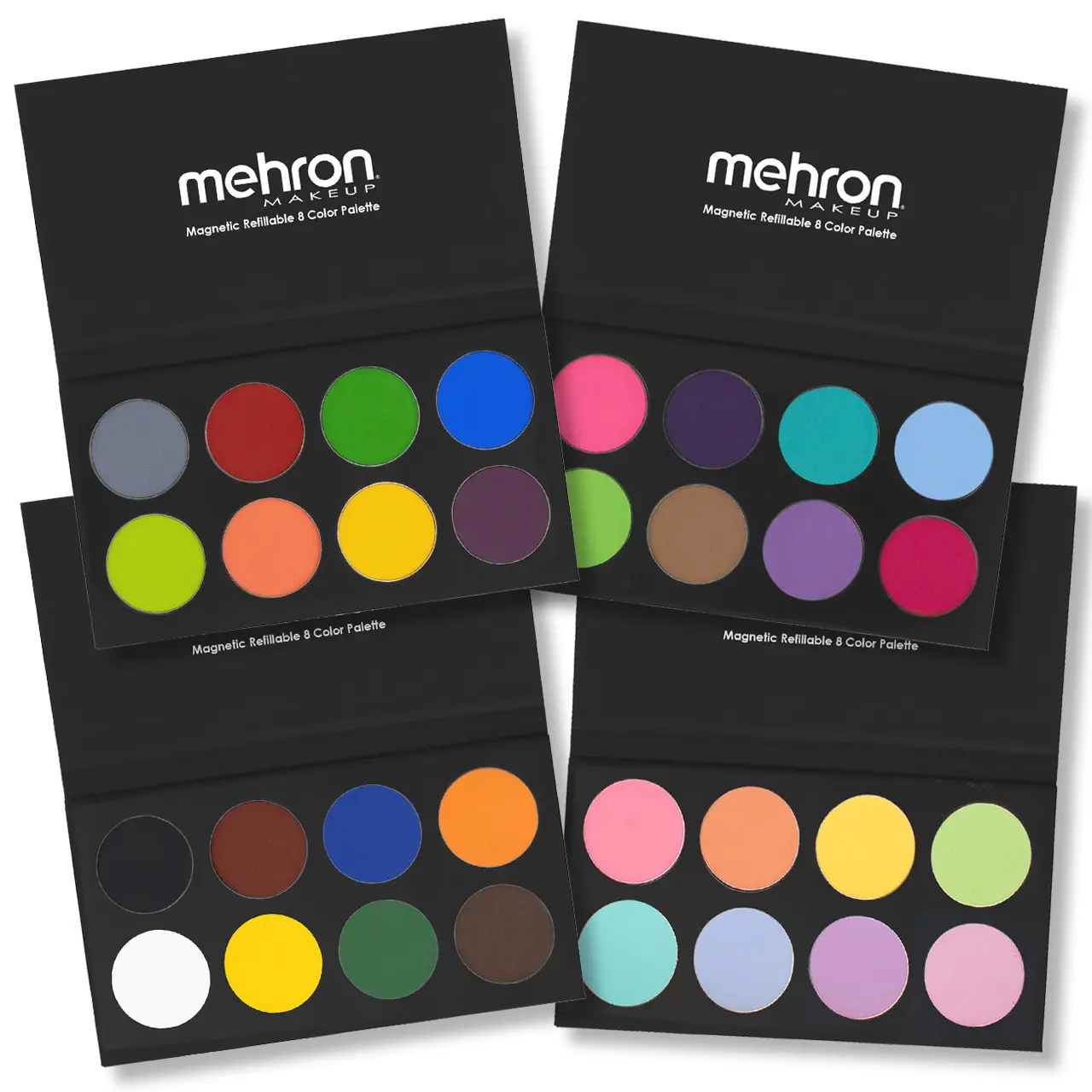Paradise Makeup AQ - 8 Color Magnetic Refillable Palette - Face and Body Paint body paint
