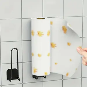 1pc Freestanding toilet paper holder with self-adhesive installation and storage shelf Toilet Paper Roll Holder With Shelf Toilet Paper Holder For Bathroom Wall Bathroom Accessories Organizer