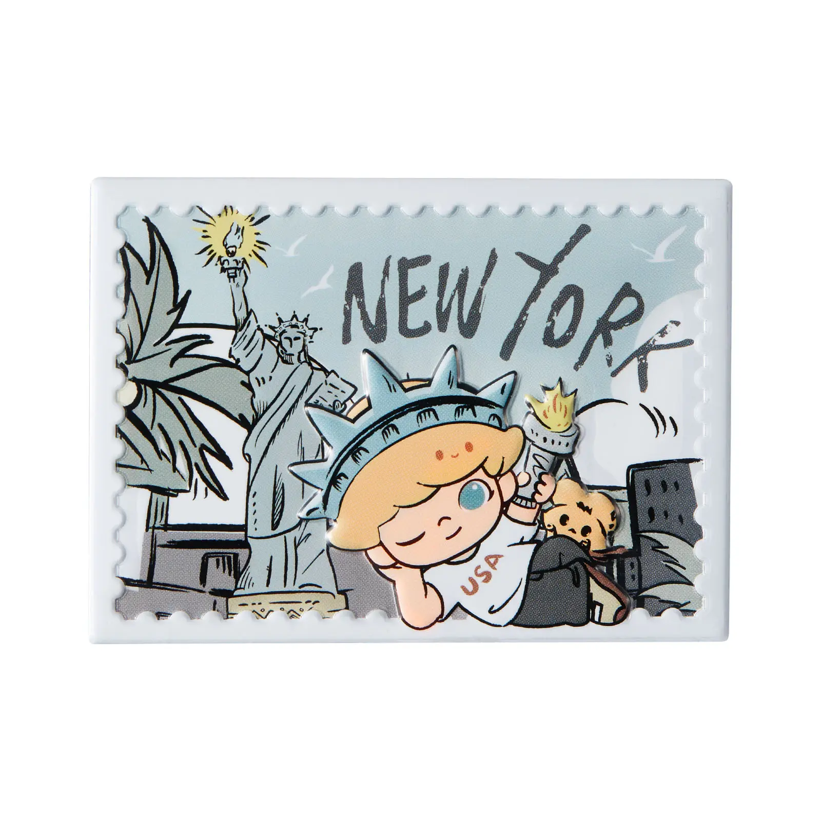 POP MART DIMOO'S HOLIDAY IN THE USA SERIES-Fridge Magnet POP MART DIMOO'S HOLIDAY IN THE USA SERIES-Fridge Magnet