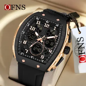 Men's Digital Sport Watch - Multifunctional Waterproof Watch with Luminous Alarm,  Movement, & Sleek Blue Design. The Ultimate Casual-to-Business Casual Watch for Daily Wear & Gifts. outdoorfun