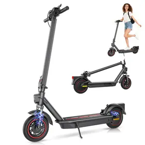 Max Pro Electric Scooter 500W Rear-Wheel Drive Motor 25MPH Top Speed 15Ah Battery 28Miles Long Range Dual Hydraulic Suspension Foldable Design APP Smart Control 5H Fast Charging Official Warranty electric scooter foldable commuter scooter