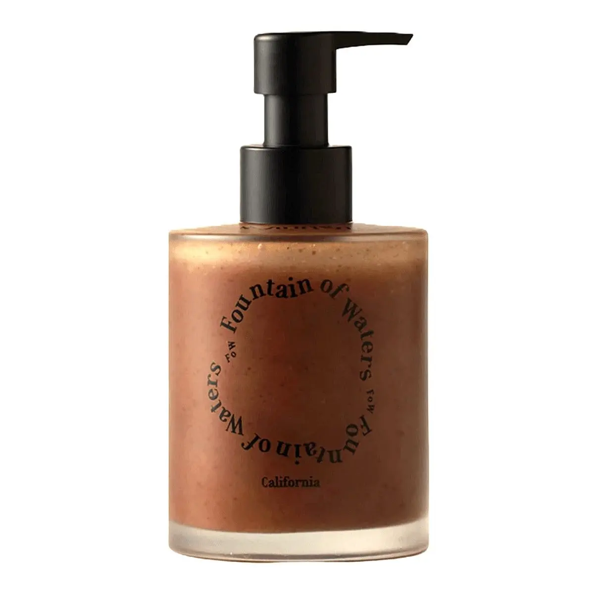 Fountain of Waters Cactus Hotel Almond Scrub Body Wash 300ml, Vegan Cruelty-Free Premium Body Wash with Almond Shell, Crafted in Korea