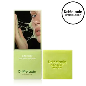 [Dr.Melaxin Official] CACTOX Pore Relief Serum Soap with Cactus-Infused Deep Cleansing for Soothing and Hydrating Care