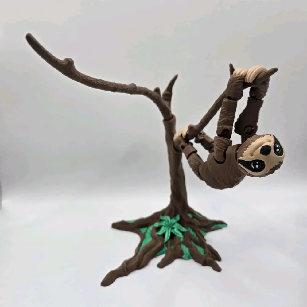 Articulating Hanging Sloth