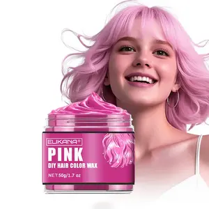 Temporary hair dye wax-instant natural hair cream dye, washable styling hair wax, disposable coloring mud, Removable, suitable for various occasions, including daily use, dates, parties, DIY role-playing, costume parties, Halloween, Christmas.