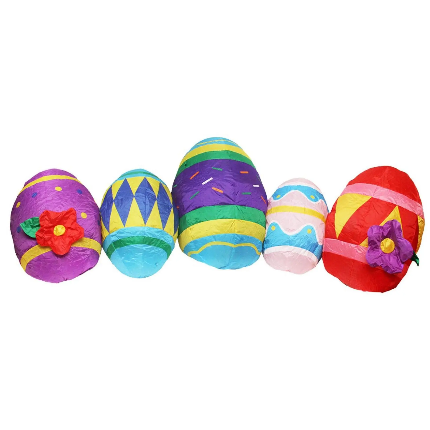 Northlight 10' Inflatable Lighted Easter Eggs Decoration