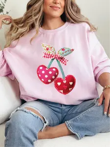 Sweet as Cherries ~ Unisex Crewneck Sweatshirts Printed in the USA