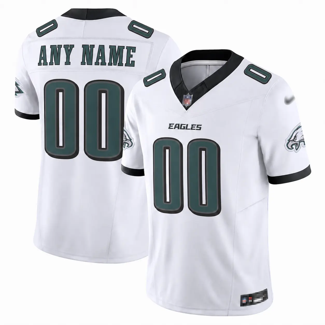 Men's Philadelphia Pro Football Fan Apparel - Hurts #1, Barkley #26, Smith #6, DeJean #33, Carter #98 & Any Name Custom Game Day Jersey - US Stock