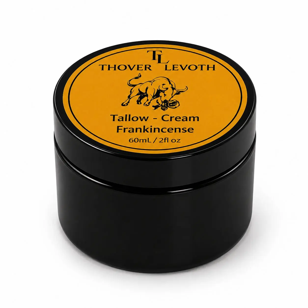Thover Levoth Beef Tallow Cream with Frankincense – Face & Body Moisturizer – 2 oz