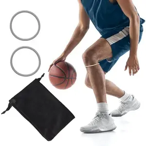 Discreet "Invisible" Knee Support 2-Pack Beige Patellar Tendon Straps for Pain-Free Hiking, Running & Squats | Professional Jumpers Knee Relief