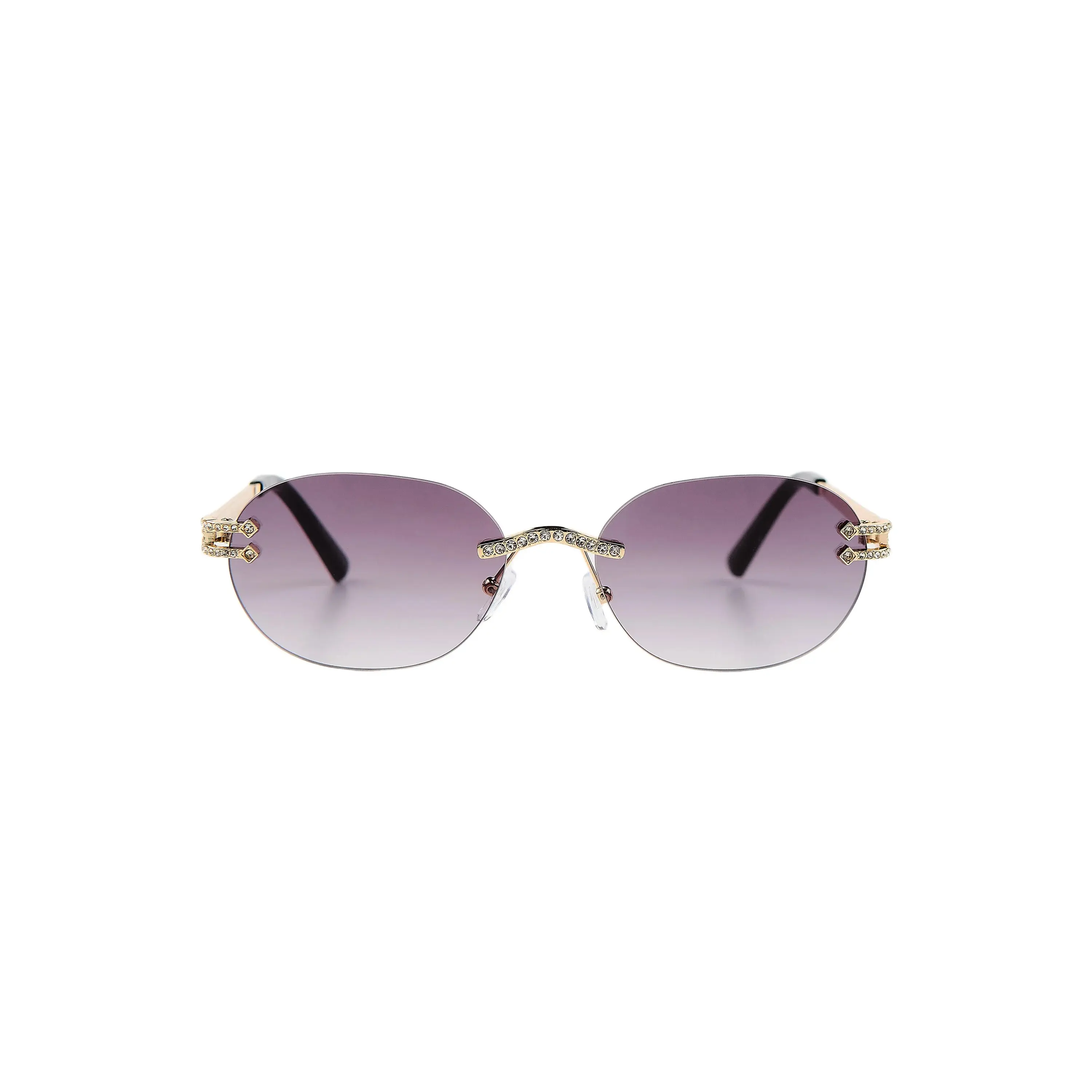 Angelita Black/Gold Sunglasses