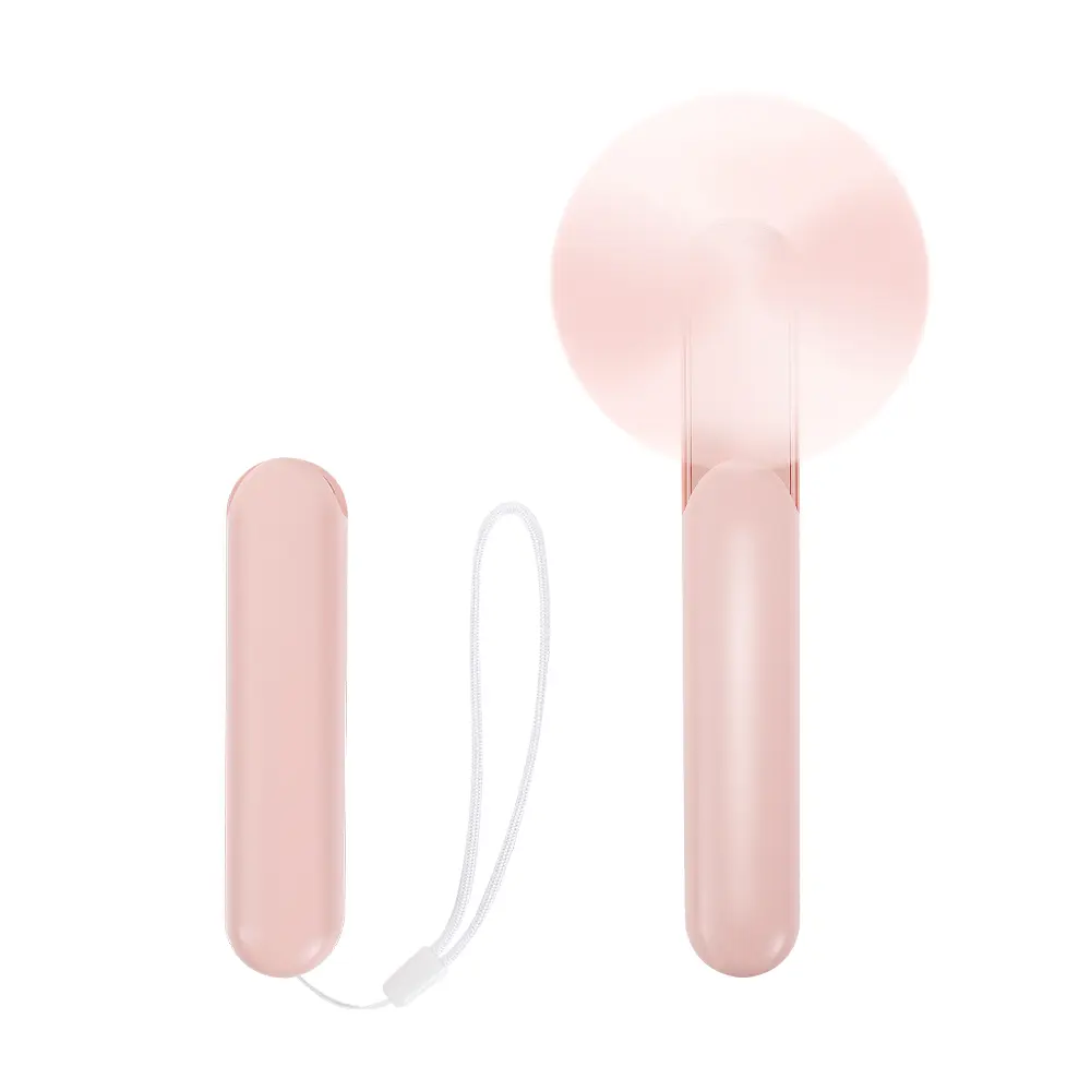 Flip It, Hold It, Place It – Your Fan, Your Way!  Touch-Sensitive Auto-Stop + Soft Flexible Blades. 3 Speeds (Soft/Cool/Strong), Phone Charger, Portable & Safe. Enjoy a cool summer!
