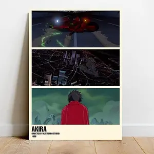 [SALE UP TO 50% + FREE SHIP] Akira Poster  Katsuhiro Otomo  Cinema Still  Anime Film Print