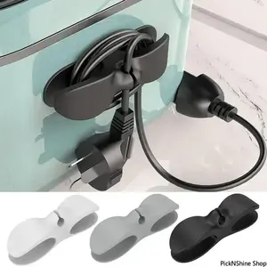 Traceless Kitchen Wire Winder, Household Power Cord Organizer, Traceless Plug Fixing Cable Management Tool For Home Kitchen Daily Storage