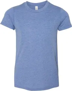 Bella Canvas - Youth Triblend Tee - 3413Y - M - Blue Triblend