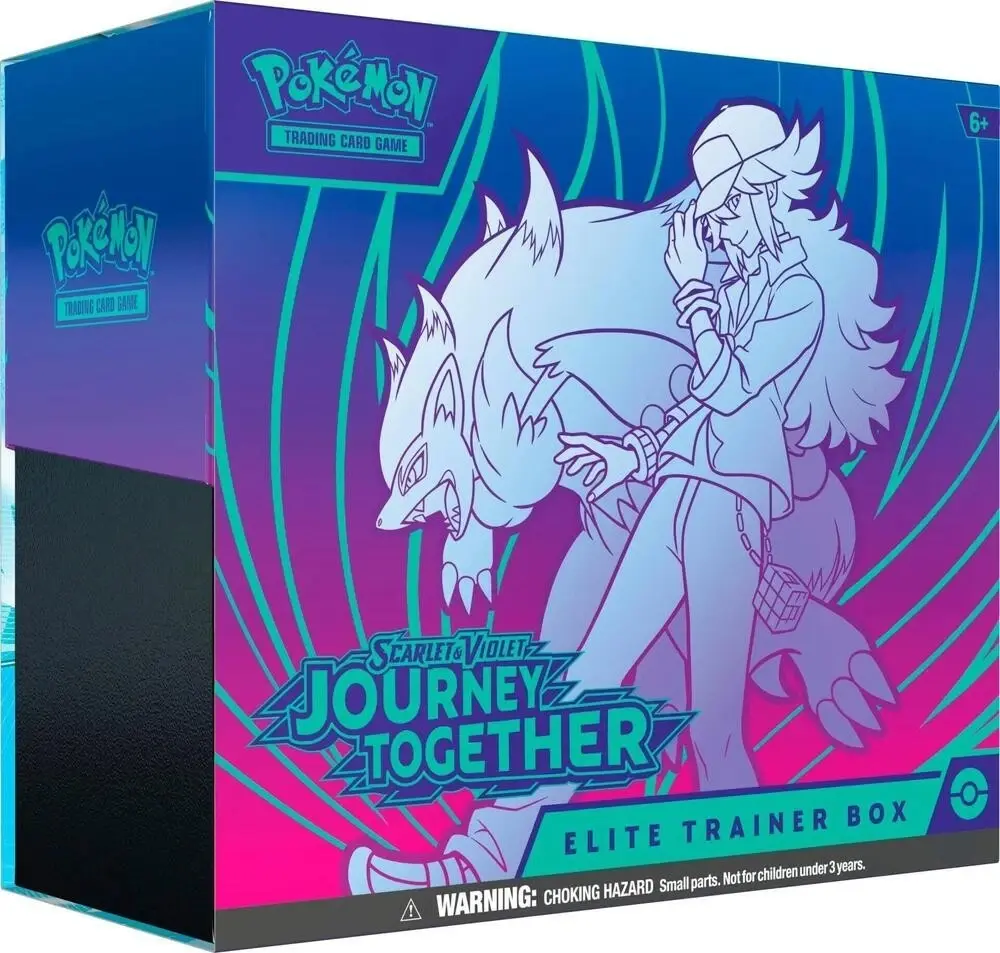 JOURNEY TOGETHER - POKEMON - ELITE TRAINER BOX (9 PACKS + 1 PROMO CARD)