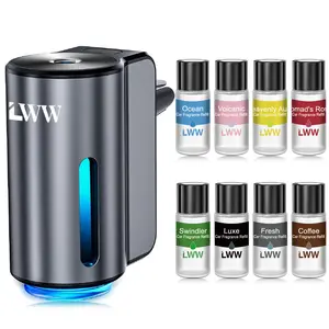 LWW 2026 Designer Car Fragrance System | Couples Edition with 10 French Essential Oils | Dual Diffuser Gift Set
