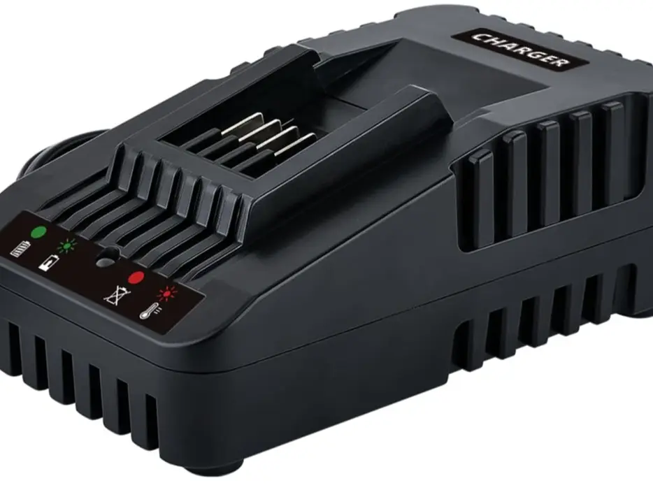 18V/20V Max WORX Li-ion Fast Charger Replacement - Fireproof Shell, Compact Durable Design, Full Intelligent Safety Protection, Efficient Fast Charging for WA3880/WXC7502 Cordless Drills, Compatible with WA3551 Batteries (Ideal for Construction Sites), Li