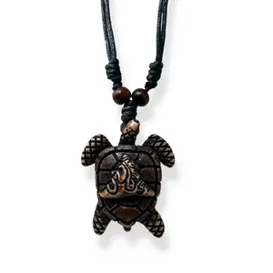 Puerto Rico Taino Turtle Necklace Adjustable Cemi Coqui & Taino Sun Pendant Puerto Rican Cultural Resin Jewelry Coastal Boho Island Gift