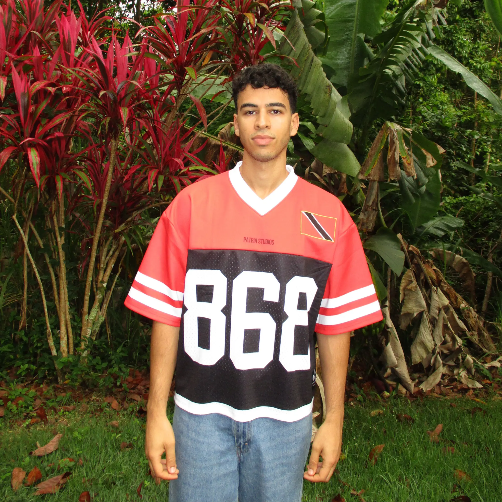 Country Jerseys - Oversized Boxy Fit Fashion Jerseys - Ayiti - Puerto Rico - Dominican Republic - Cuba - Panama - Colombia - Carribean Jerseys -  Sports Top