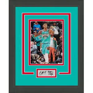 Framed Ja Morant Young Dolph Facsimile Laser Engraved Signature Auto 14x17 Photo