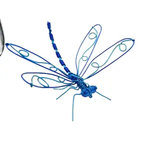 Dragonfly wire sculpture
