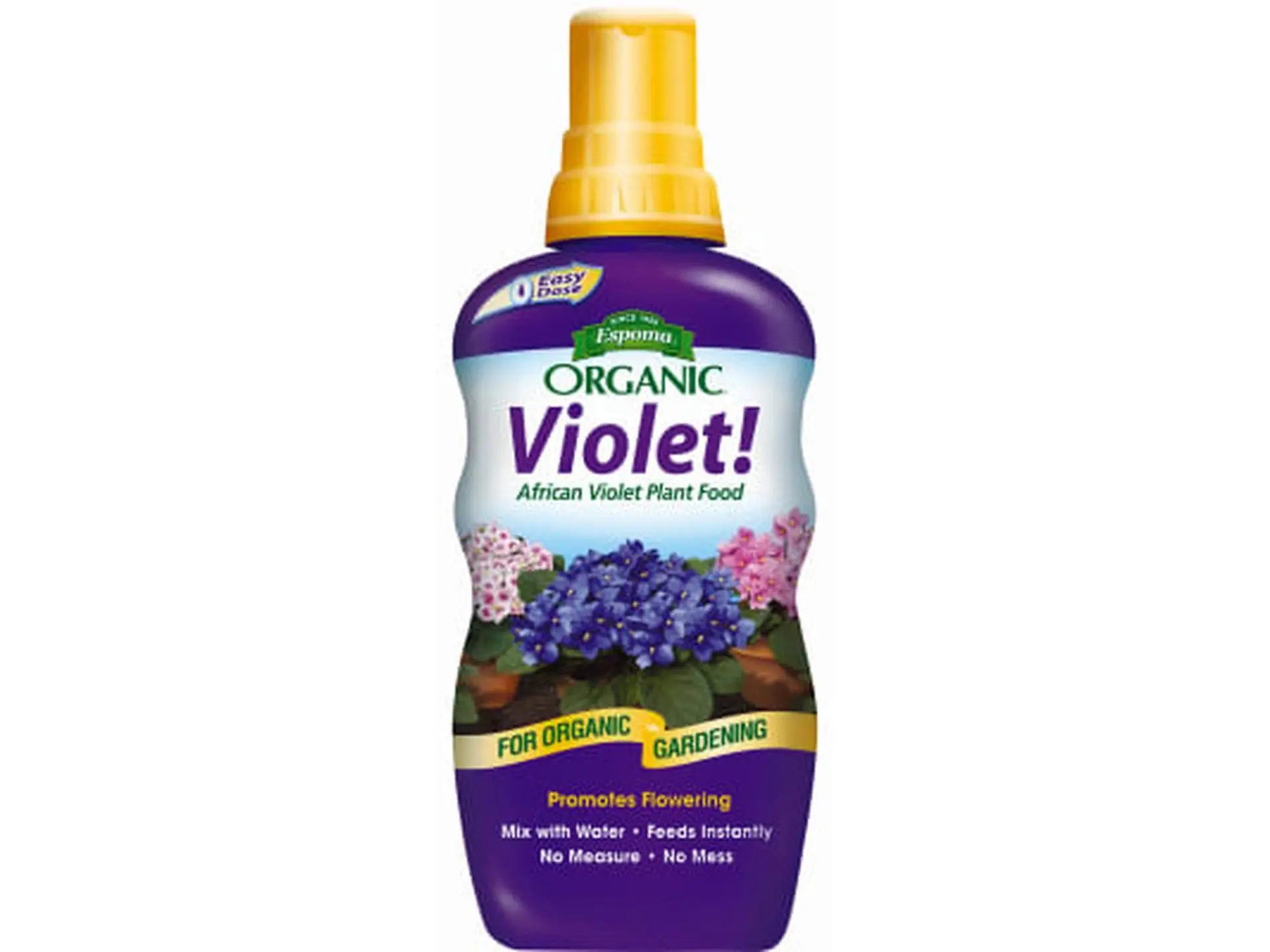 Espoma Violet Plant Food - 8 oz Container (0.6lb) Garden Fertilizer, Unflavored Fertilizers & Plant Food for Violet Care, No Unnecessary Additives