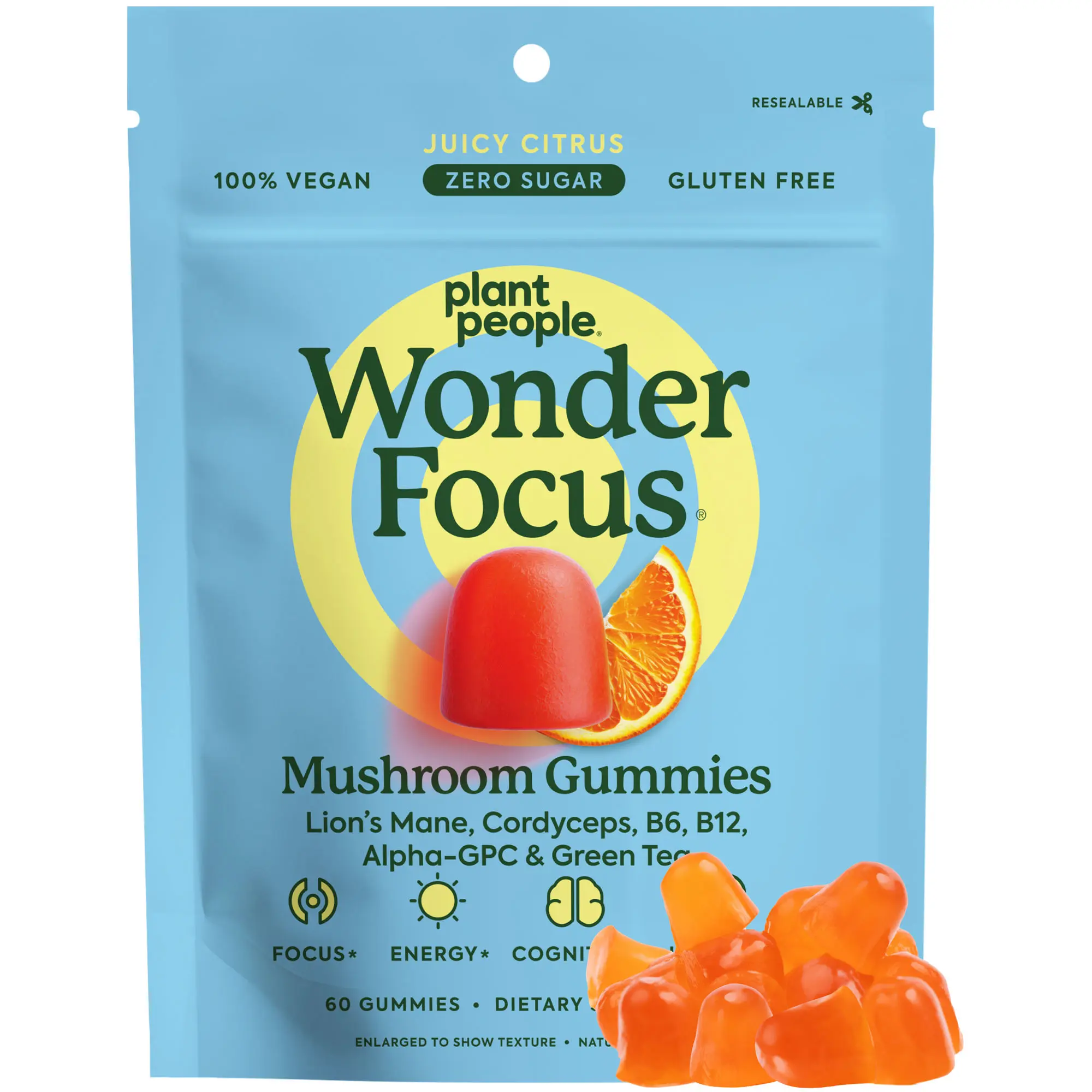 WonderFocus Mushroom Gummies - Dietary Supplement for Fitness and Healthcare WonderFocus Mushroom Gummies - Dietary Supplement for Fitness and Healthcare