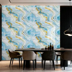 Thick Self-Adhesive Tile Look Wall Stickers, Waterproof Moistureproof Moldproof, DIY Decor for Kitchen Bedroom Living Room Bathroom