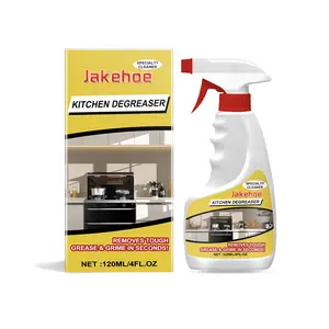 Jakehoe Kitchen Cleaner Degreaser and Descaler Foam Household Kitchen Stove and Countertop Cleaner