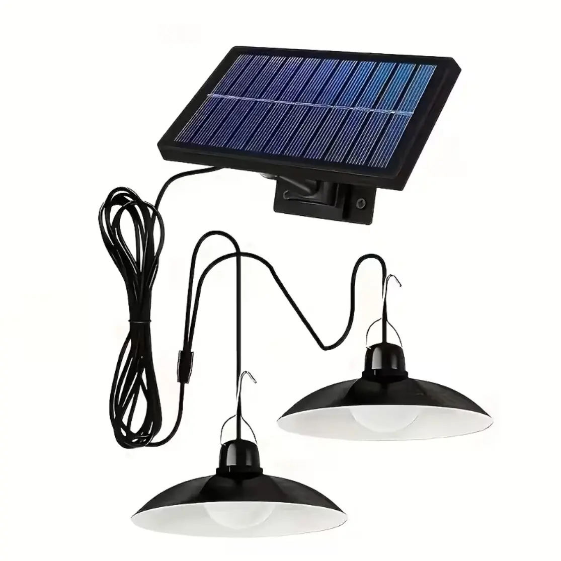 Solar-Powered LED Pendant Lamp – Multi-Functional Split-Type Design, Outdoor Patio Lights, Indoor & Garden Decor Accessory, Waterproof Durable, Easy Hanging, Perfect for Courtyard, Balcony & Outdoor Dining (No Remote Control Included)