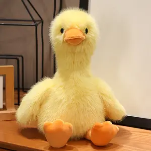 Duck Plush Toys Duck Dolls Cute Duck Plushies, Cute Duck Design, Stuffed Animal Plush Toys Yellow White Soft Kawaii Plushies Perfect For Kids Birthday Valentine's Day Gifts Thanksgiving Day Mother's Day Gift Room Decor