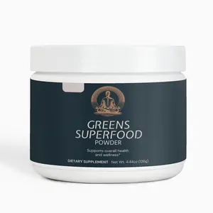 Mental Edge Wellness - Green Super Foods Powder - Essential Vitamins and Minerals : Plant Based, Gluten Free, Vegetarian, 100% Natural, NON GMO, Vegan Healthcare Dietary
