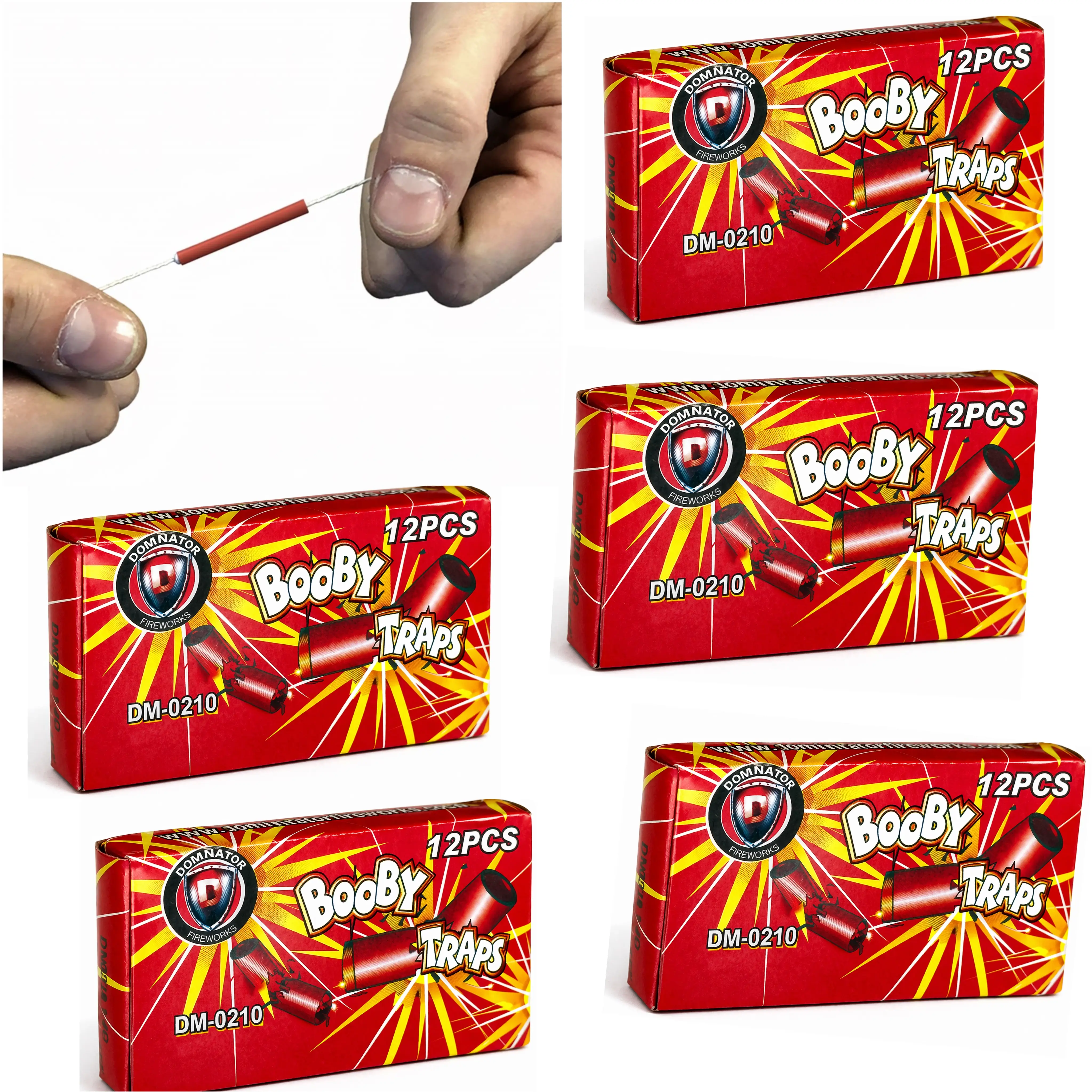 5-PACK - 60 BOOBY TRAP STRINGS 💥 💣 Funny Classic Joke Gag Pranks