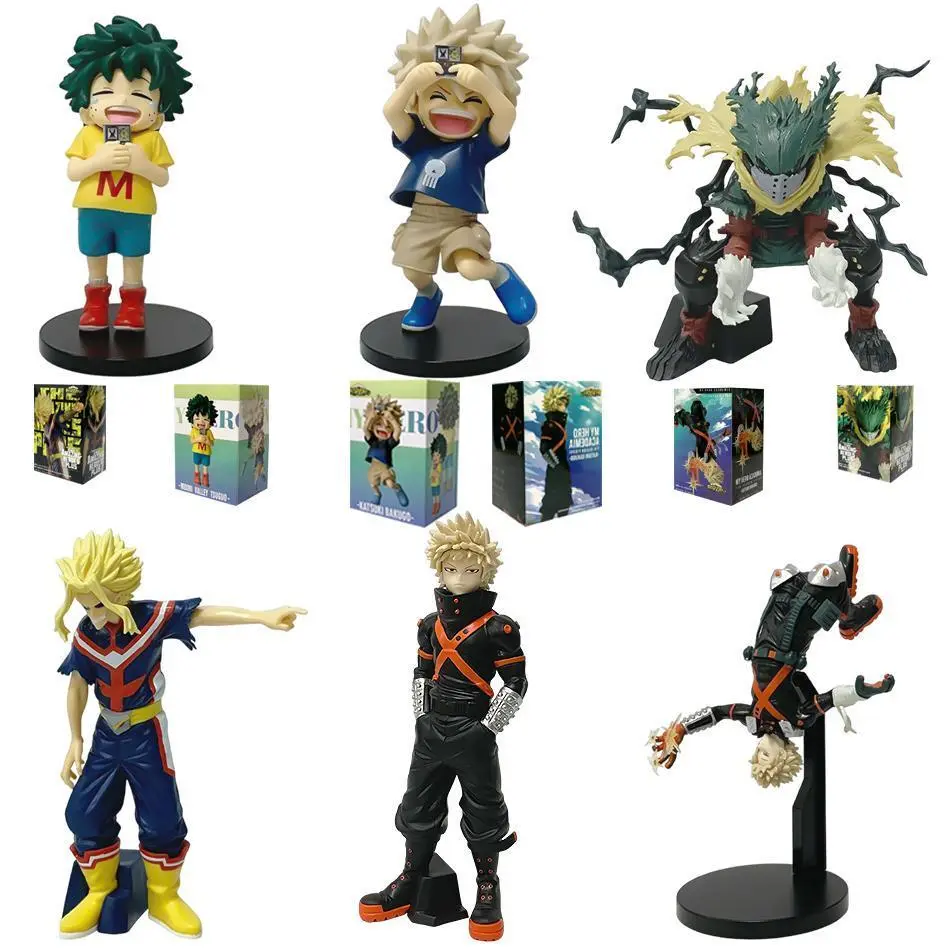21cm Anime My Hero Academia Figure PVC Age of Heroes Figurine Deku Action Collectible Model Decorations Doll Toys For Children