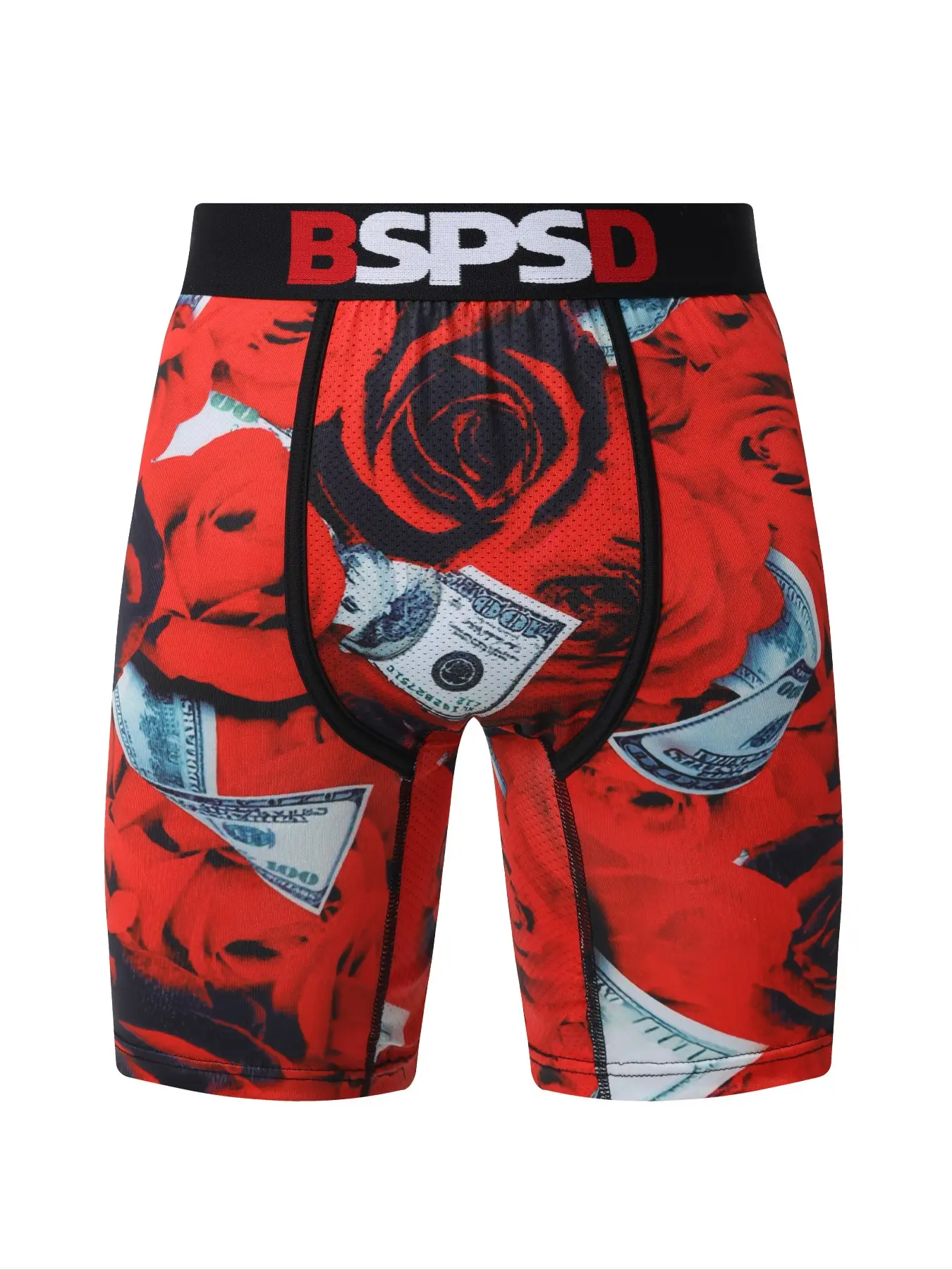 Sexy Men's Floral Print Underwear Breathable Sweat-Wicking Boxers Briefs High Elasticity Plus Size Men's Innerwear Fashion Comfortable Fitted Men Underspanties Boxershort Stretch Boxer Shorts Soft Breathable Briefs Boxer Boxershorts