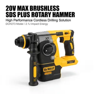 Dewalt DCH273 20V 2.4J Brushless Rotary Hammer For Concrete Anchor & Tapcon Drilling Cordless Hammer Drill job site screwdriver power tool impact