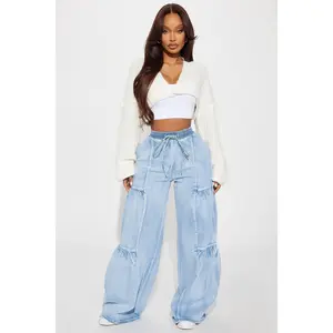 Tall Goin With The Flow Easy Fit Jeans - Light Wash