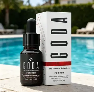 GODA Pheromones Perfume for Women – Original Long-Lasting Fragrance with Jasmine & Rose | Vegan & Cruelty-Free 15ml