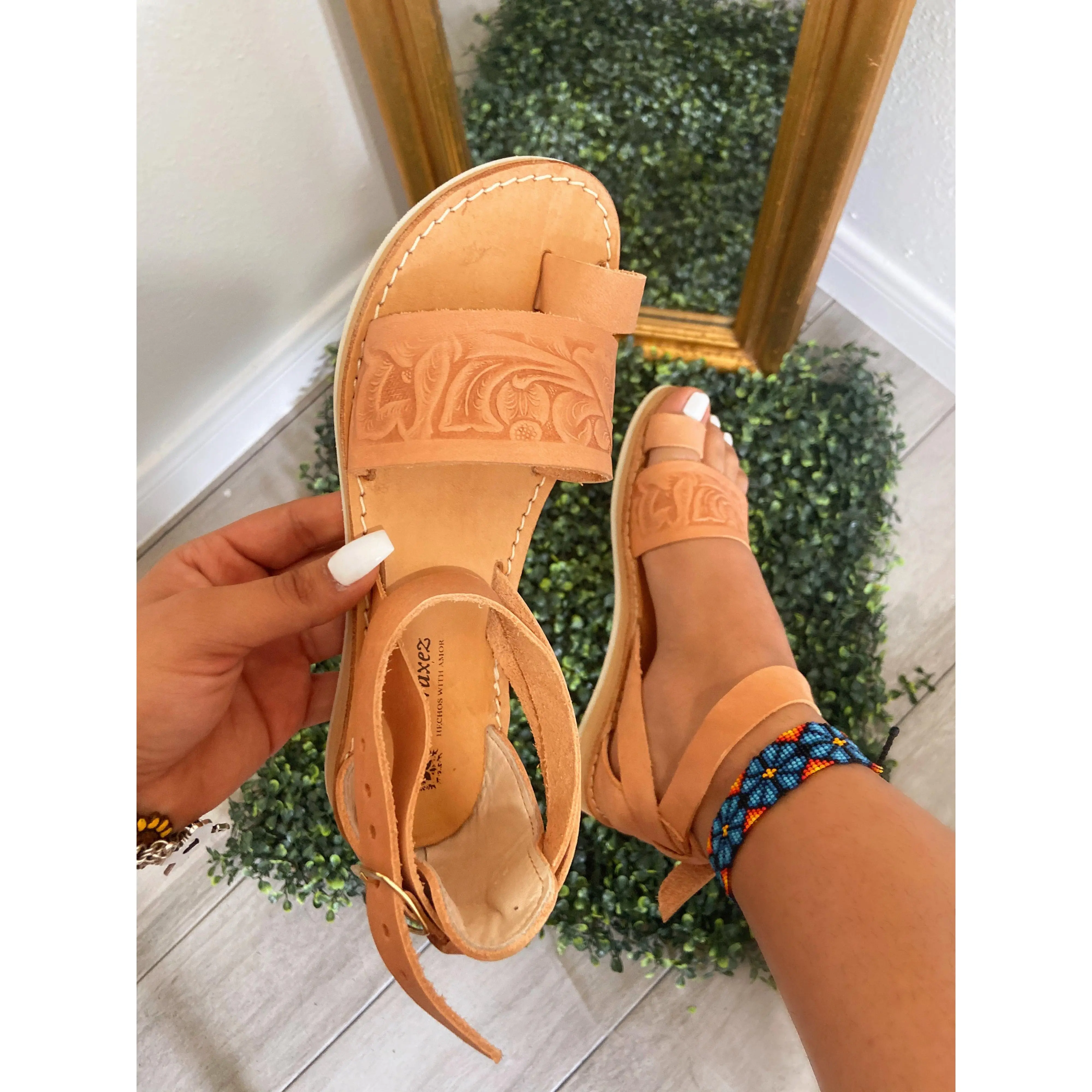 Hasen Leather Sandal