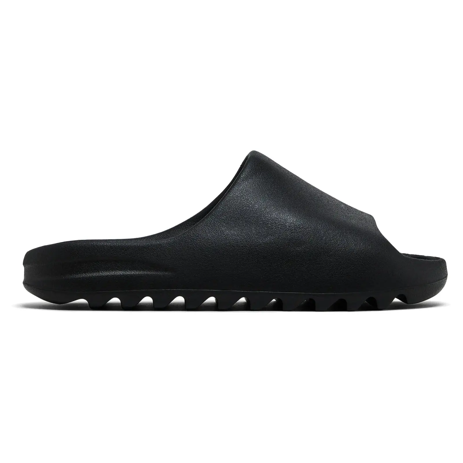 YEEZY YS-01 Slide in Black, 100% Authentic Unisex Chunky Synthetic Slippers, Comfortable Open-Toe Casual Walking Shoes, Slippers For Women, Slip On, Brand New, In Stock & Ready To Ship, Original, Open Toed Sandals, Footwear Slide, Flat Sole, Us M 10