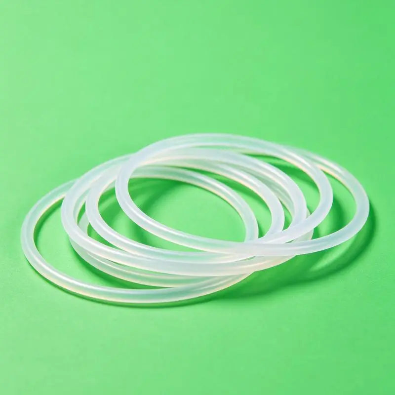 White Silicon Ring Silicone/VMQ O ring CS1.8/2.65mm* OD1.8-100 Thickness Rubber O-Ring Seal VMQ Gaskets Washer