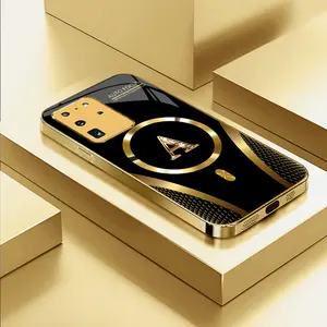 Suitable for [Galaxy S20 Ultra 5g] high-end MagSafe phone case，Features a magnetic attachment function，Choose from all 26 letters—featuring a sophisticated, minimalist design. YM99