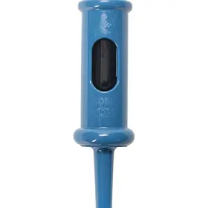 Cork Pops 6.5 Inch Original Wine Bottle Opener in Blue Color for Easy Use