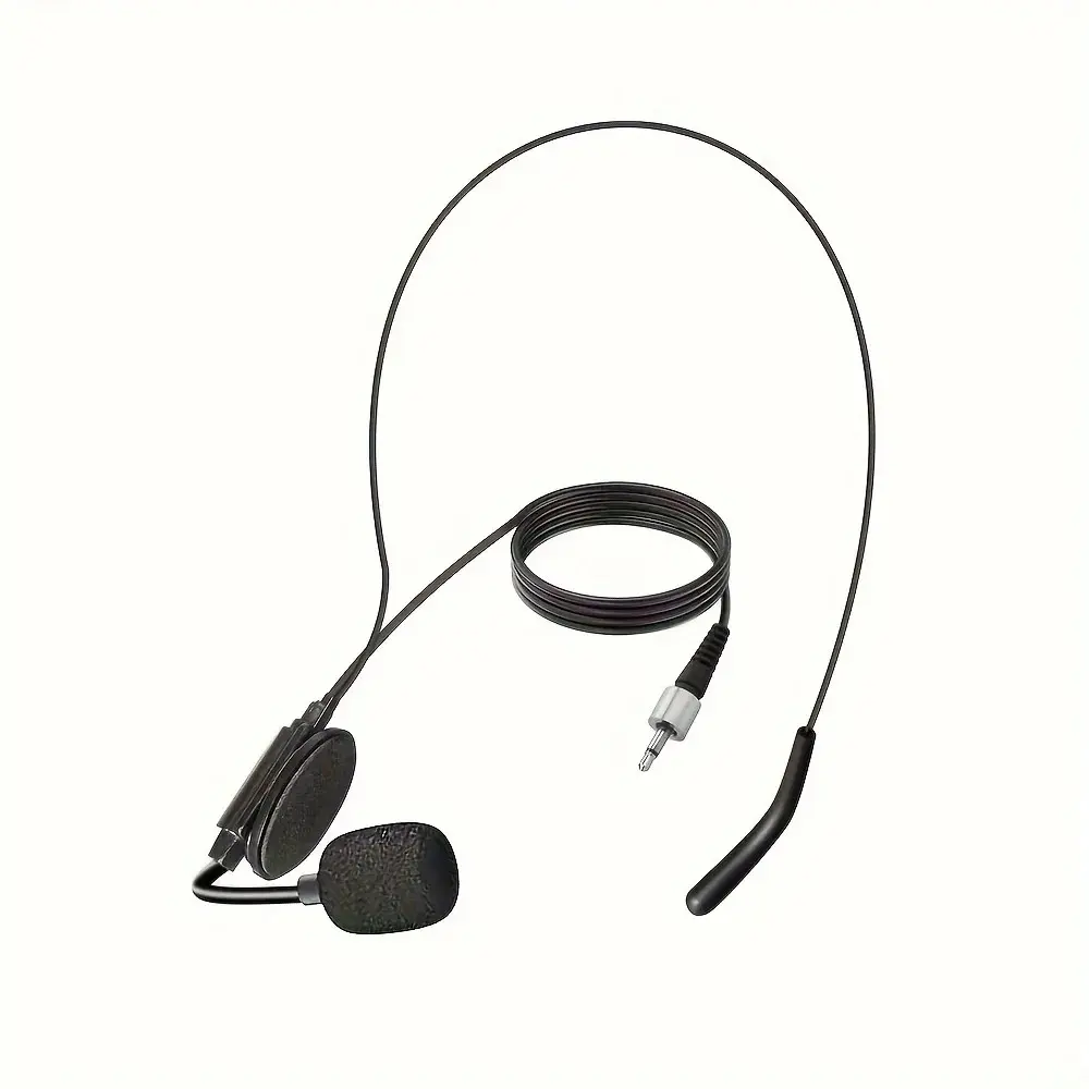 Lmbgm 3.5mm Headset Microphone for Stage Performance, Classroom Lectures, Computer Recording, Wired Recording, Waistpack Style, Ideal for Audio Needs