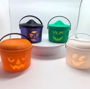 Halloween Boo Buckets (Tea light included)