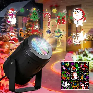 AMYTHYLLA Snowflake Projector Lights Outdoor/Indoor LED Lights Projector Waterproof for Christmas Decorations Holiday Projector for Christmas Party