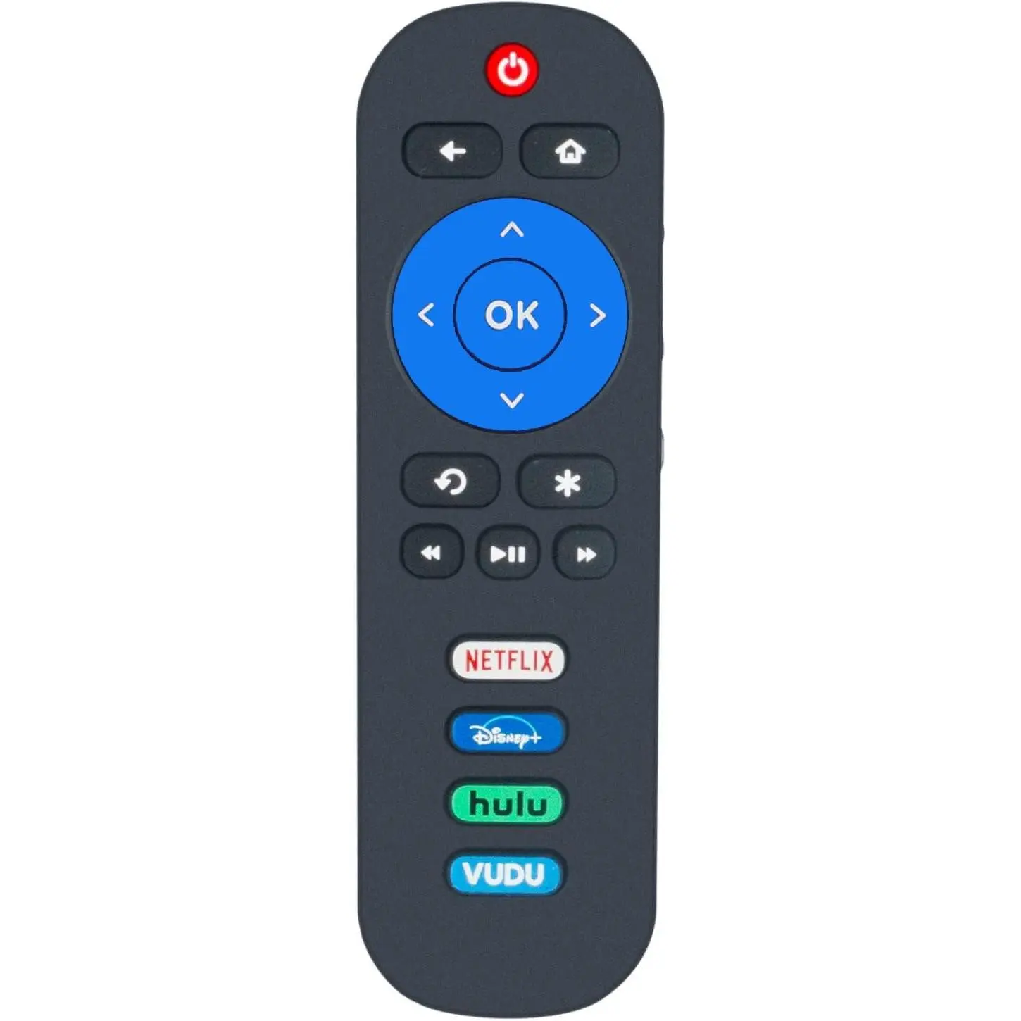 Universal TV Remote Control - Compatible with TCL, Onn, Element, and Westinghouse Series TVs