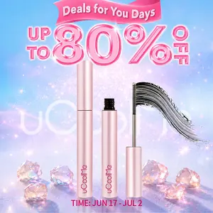 uCoolMe Lengthening and Curling Mascara 3D Eyelash Iron Magic Wand Mascara Black Long Lasting Waterproof Smudge Proof 24 Hour Wear Natural Extension Thickening Effect Ultra Fine Volumizing Makeup Cosmetics TikTokShop #DealsForYouDays