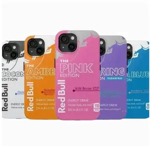 Red Bull Energy Drink Phone Case - Sporty & Durable Protection - Compatible with iPhone X, 11, 12, 13, 14, 15, 16, 17 & Samsung